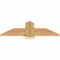 Ekena Millwork Eugene Smooth Timber Gable Bracket, Western Red Cedar, 36"W x 12"H x 1 1/2"D x 5 1/2"F, 8/12 Pitch GBW036X12X0206EUG00SWR - alternate 2